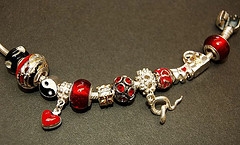 pandora bead bracelet in area
